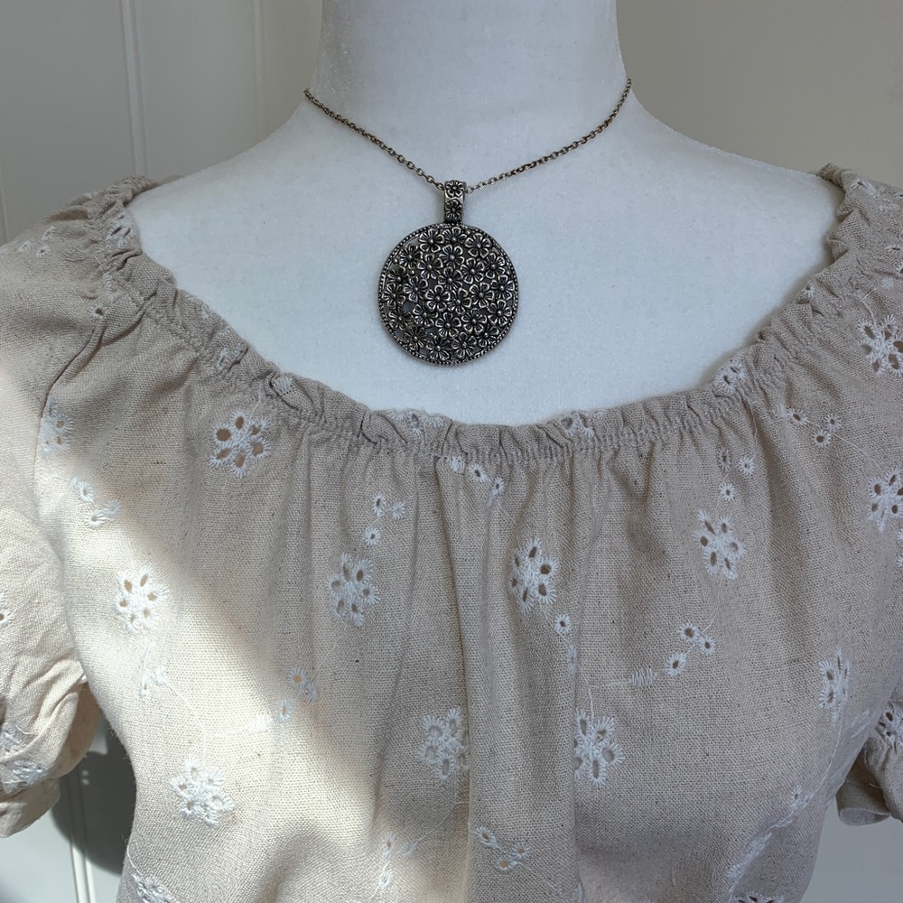 LUSH | Eyelet Top